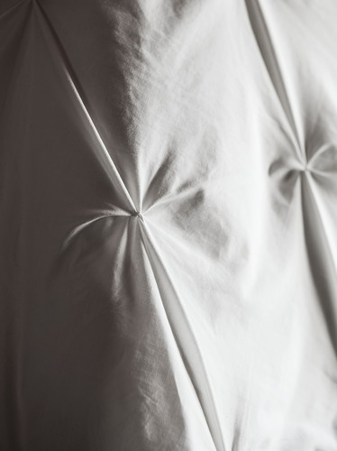 TRUBBTÅG Quilt cover and pillowcase, white, 150x200/50x60 cm