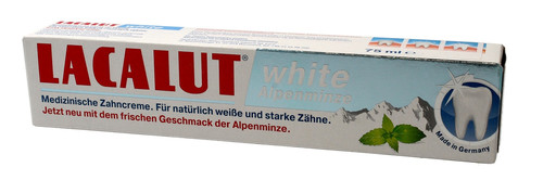 Lacalut Toothpaste White Alpenminze 75ml