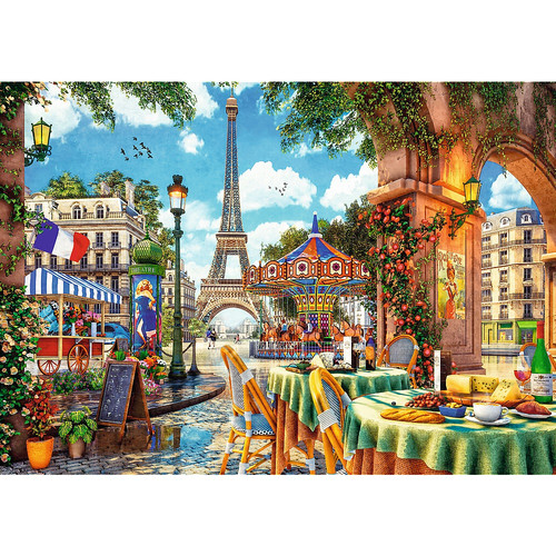 Trefl Jigsaw Puzzle Morning in the Paris 1000pcs 12+