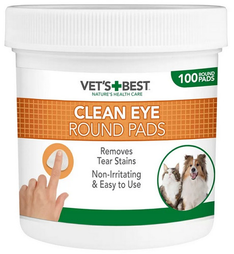 Vet's Best Clean Eye Round Pads 100pcs