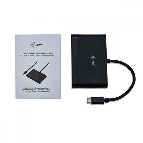 Adapter USB C-HDMI and USB function Power Delivery