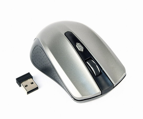 Gembird Wireless Optical Mouse, black/spacegrey