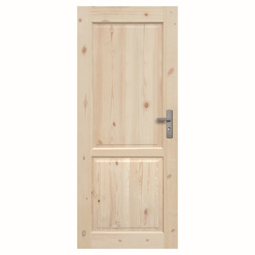 Internal Door Radex Lugano 80, left, solid pine