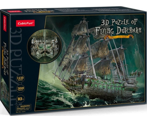 Cubic Fun 3D Puzzle Flying Dutchman 360pcs 10+