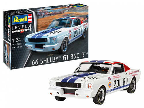 Revell Plastic Model Kit Shelby GT 350 R 1965 1/24 12+