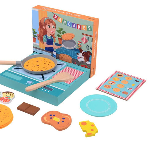 Joueco Wooden Pancakes Playset 3+