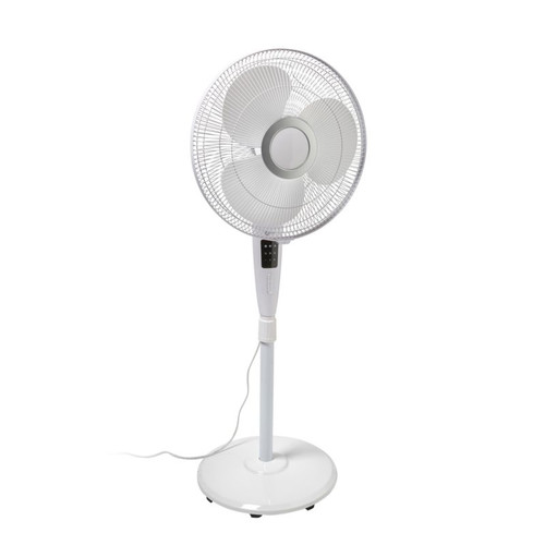 Standing Fan with Remote Control 40cm, white