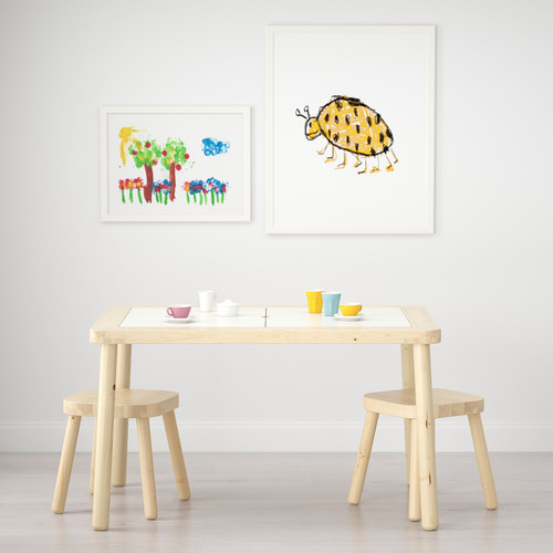 FLISAT Children's table, 83x58 cm