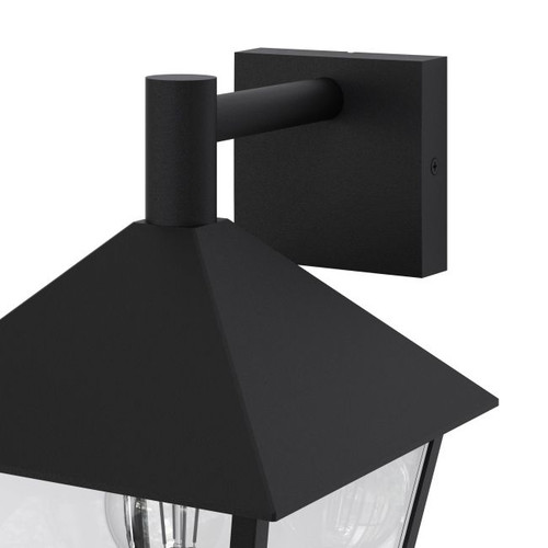 GoodHome Outdoor Wall Lamp Docker E27 IP44, black