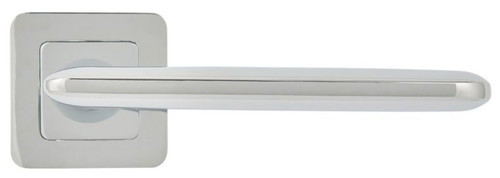 Metalbud Door Handle Slim, glossy chrome