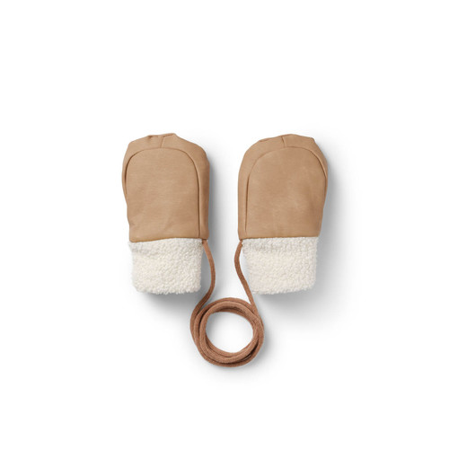 Elodie Details Mittens - Aviator Brown, 0-12 months