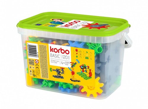 Korbo Construction Blocks Basic 120 4+