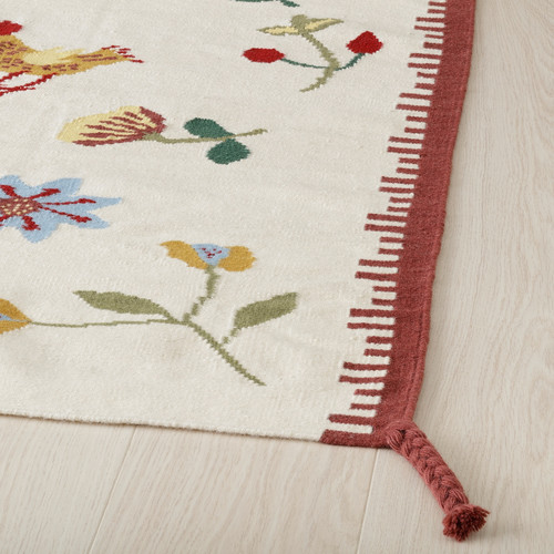 NICKGRÄS Rug, flatwoven, multicolour/handmade, 170x240 cm