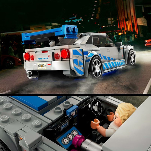 LEGO Speed Champions 2 Fast 2 Furious Nissan Skyline GT-R (R34) 9+
