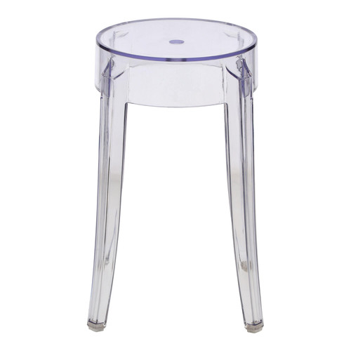 Stool Ghost 46cm, transparent