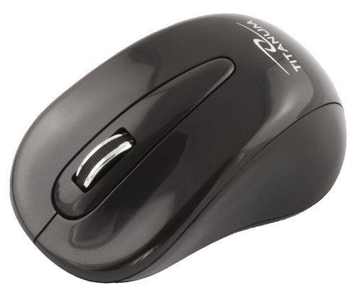 Titanum Wireless Optical Mouse TM104K 1000 DPI, 2,4 GHz, 3D, black