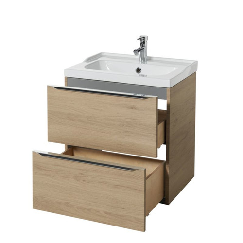 Wall-mounted Basin Cabinet GoodHome Imandra 60cm, wood