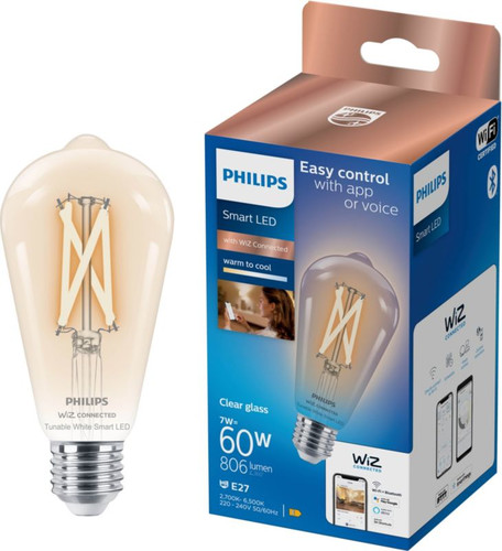 Philips LED Bulb Smart Philips ST64 E27 2700/6500 K