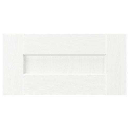 ENKÖPING Drawer front, white wood effect, 40x20 cm