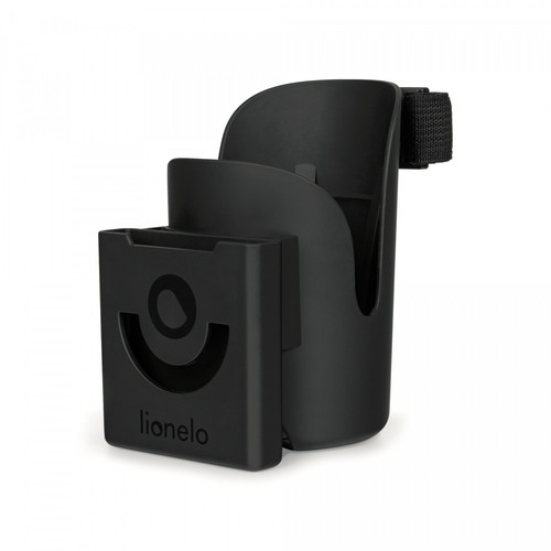 Lionelo Cup & Phone Holder for Stroller Ove Black Carbon