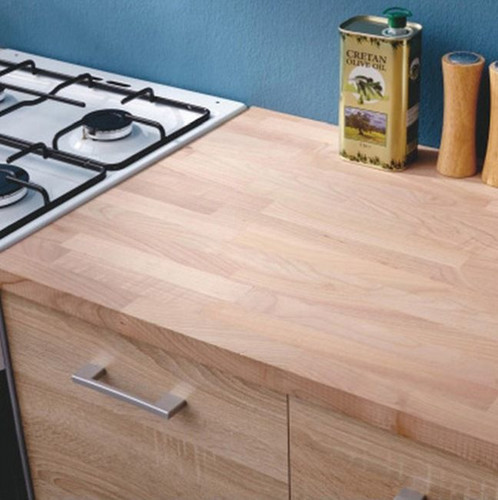 Wooden Worktop 60 x 2.7 x 300 cm, beech