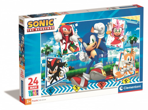 Clementoni Children's Puzzle Maxi Sonic 24pcs 3+