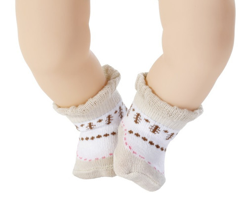 Baby Annabell Socks for Dolls, 1 pair, assorted colours, 3+