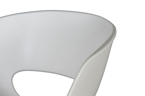 Bar Stool Shell, white