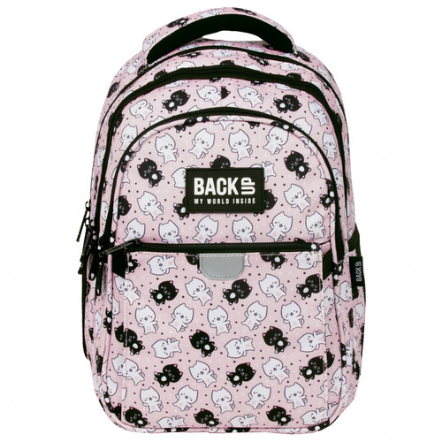 Backpack 27x39x20 Kittens Pink