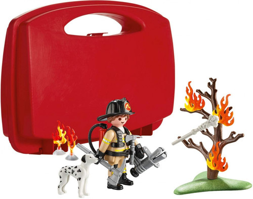 Playmobil City Action Fire Rescue Carry Case 70310 4+