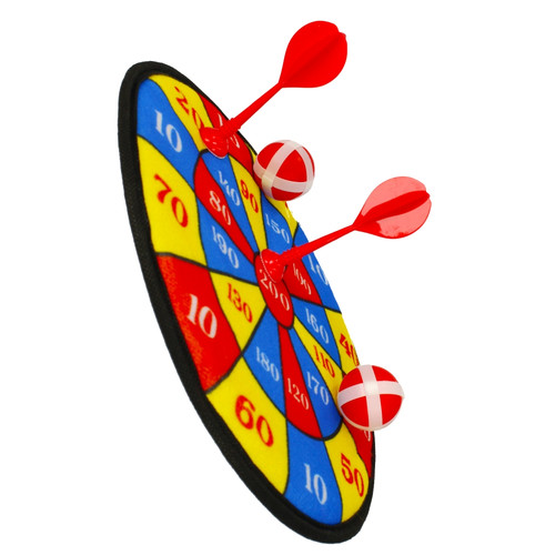 Velcro Target wit Darts & Balls 3+