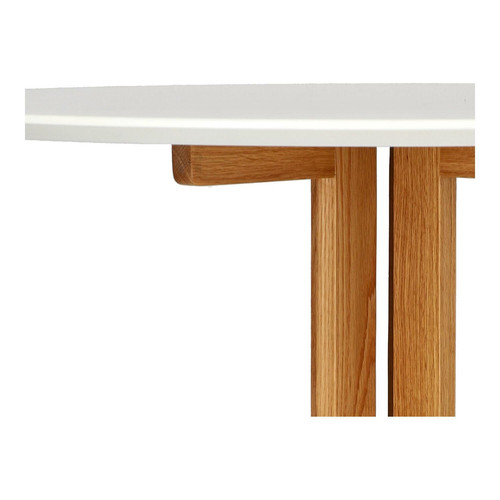 Dining Table Mauro 80cm, oak, natural