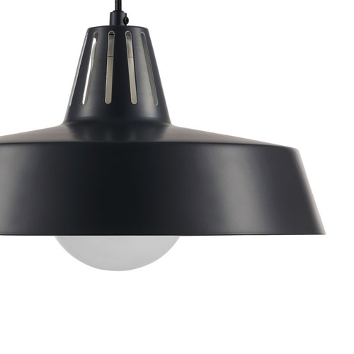 GoodHome Pendant Lamp Yarra E27, black