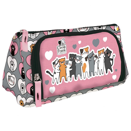 Pencil Case Cleo & Frank Cats