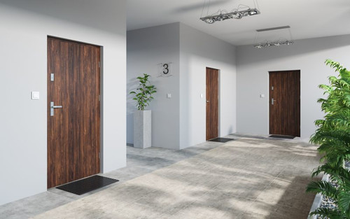 External Door O.K. Doors Artemida P55 80, right, walnut