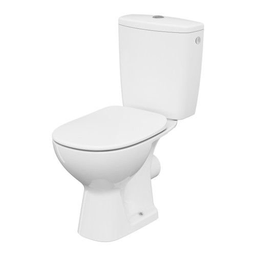 Cersanit WC Compact Toilet Set Rimless with Soft-close Seat