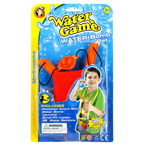 Water Game Set - Slingshot & 36 Balloons 3+