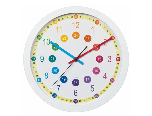 Hama Children's Wall Clock Easy Learning