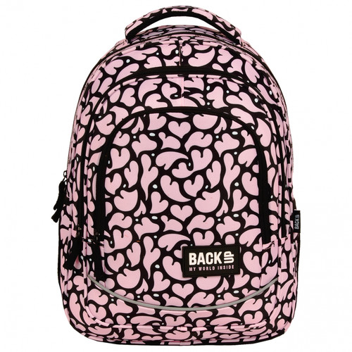 School Backpack 30x42x20 Hearts