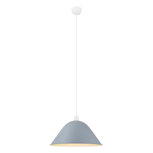 GoodHome Pendant Lamp Calume E27 48cm, grey