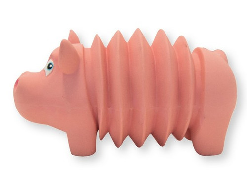 Outward Hound Accordionz Pig Dog Toy