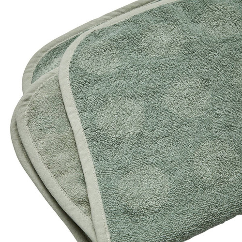 LEANDER Topper for changing mat, sage green