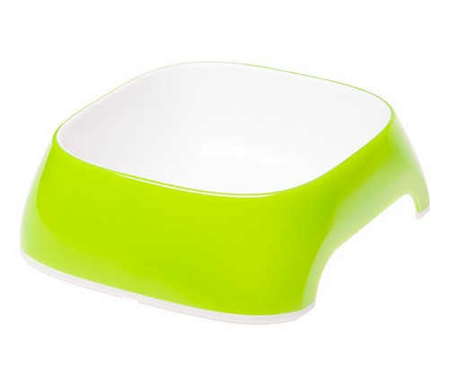 Dog Bowl Glam Small, green