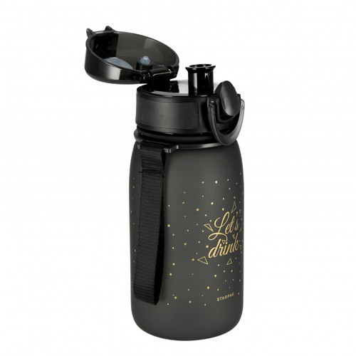 Water Bottle 400ml, Black