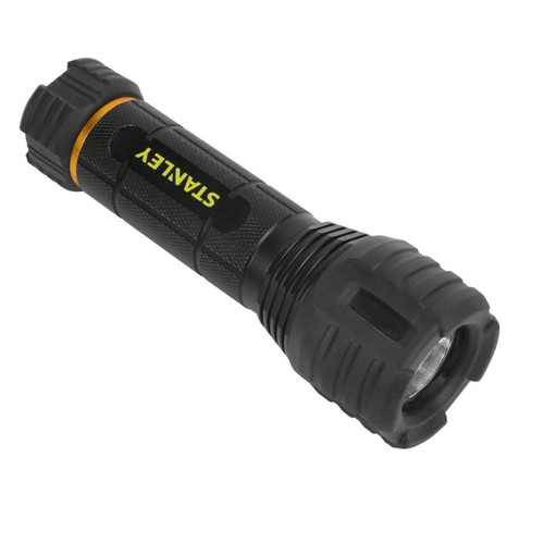 Stanley Waterproof Aluminium Flashlight Torch 350 lm 4 x AAA