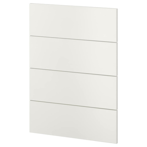 METOD 4 fronts for dishwasher, Veddinge white, 60 cm