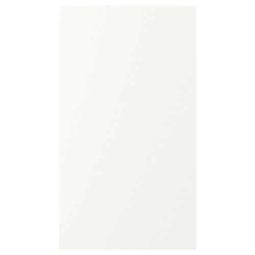 VALLSTENA Front for dishwasher, white, 45x80 cm