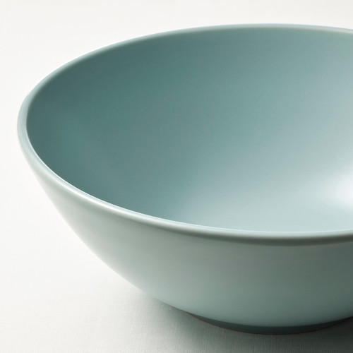 FÄRGKLAR Bowl, matt light turquoise, 16 cm, 4 pack