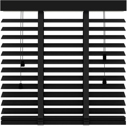 Venetian Blind 160 x 220 cm 50 mm, black