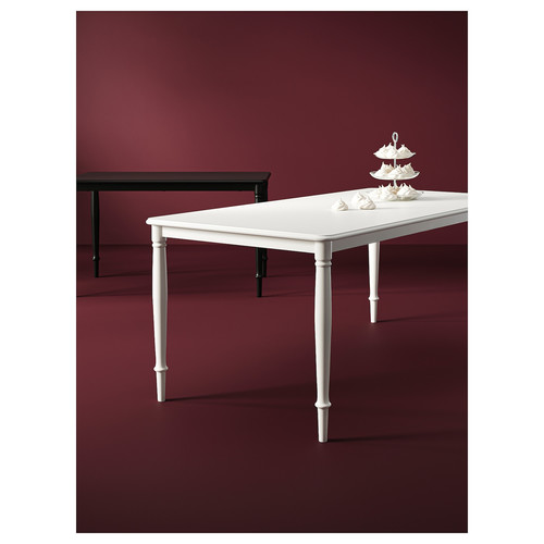 DANDERYD Dining table, white, 130x80 cm